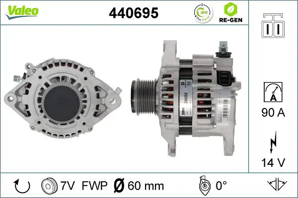 Handler.Part Alternator Valeo 440695 1