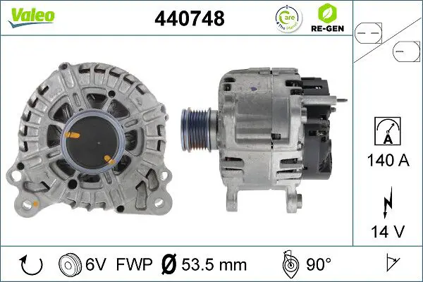 Handler.Part Alternator Valeo 440748 1