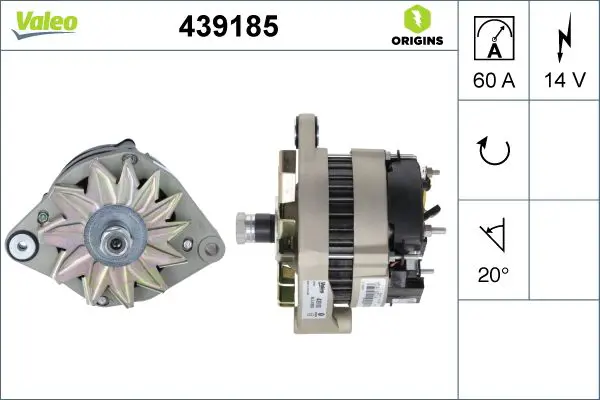 Handler.Part Alternator Valeo 439185 1