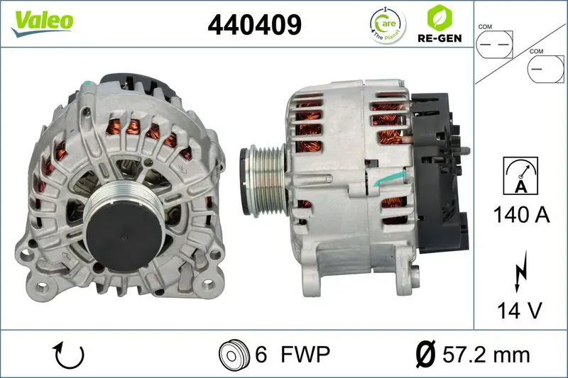 Handler.Part Alternator Valeo 440409 1