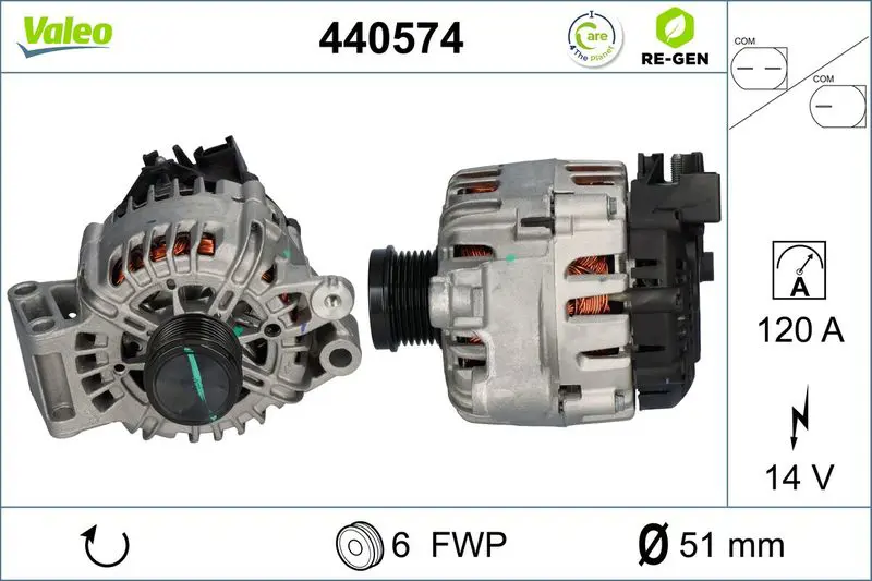 Handler.Part Alternator Valeo 440574 1