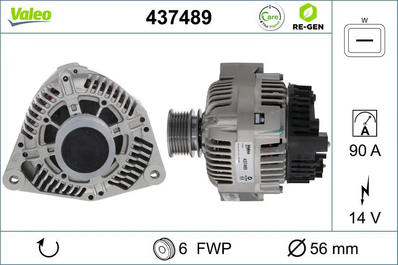 Handler.Part Alternator Valeo 437489 1