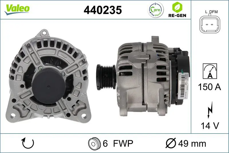 Handler.Part Alternator Valeo 440235 1