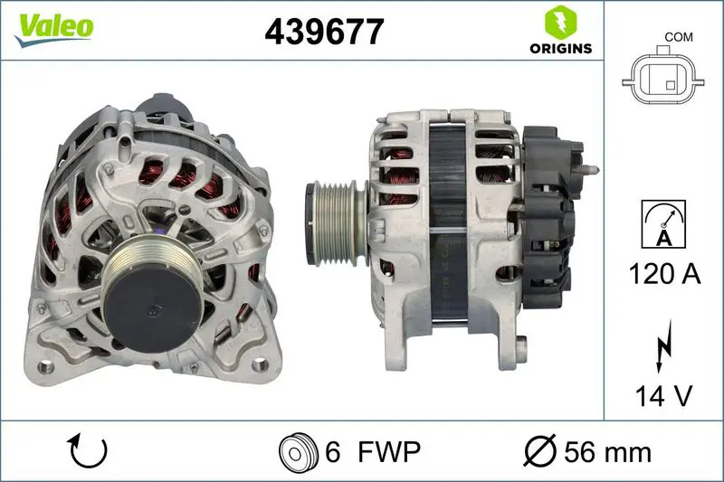 Handler.Part Alternator Valeo 439677 1