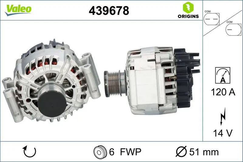 Handler.Part Alternator Valeo 439678 1