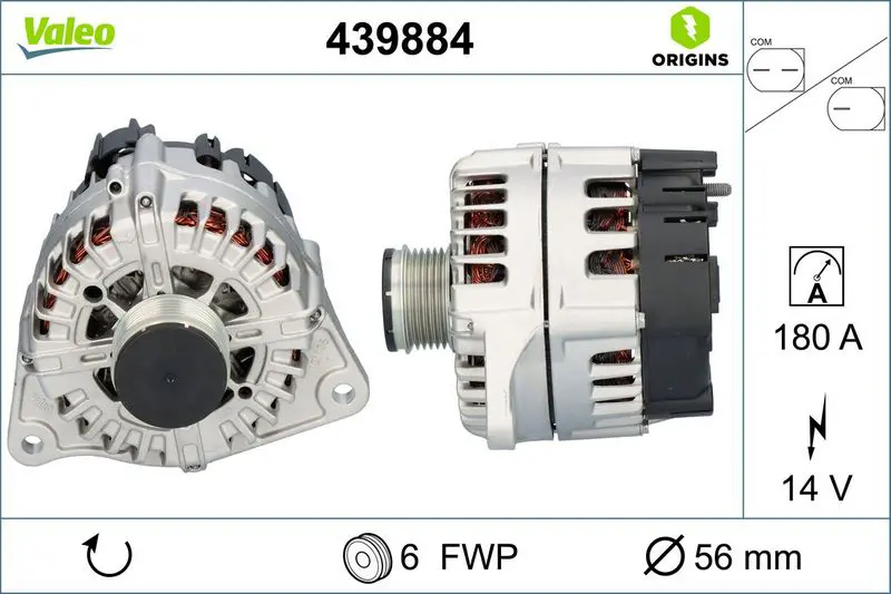 Handler.Part Alternator Valeo 439884 1