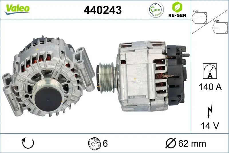 Handler.Part Alternator Valeo 440243 1