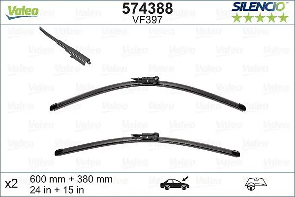 Handler.Part Wiper blade Valeo 574388 1