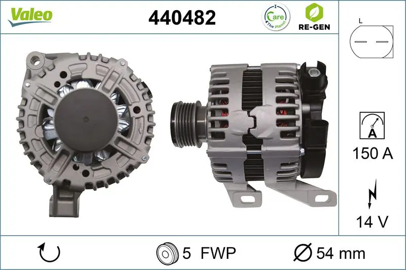 Handler.Part Alternator Valeo 440482 1