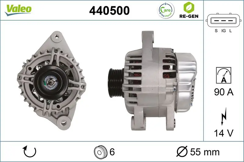 Handler.Part Alternator Valeo 440500 1