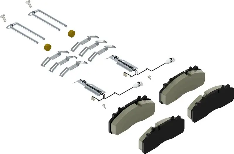 Handler.Part Brake pad set, disc brake Wabco 12999791 1