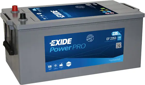 Handler.Part Starter battery EXIDE EF2353 1