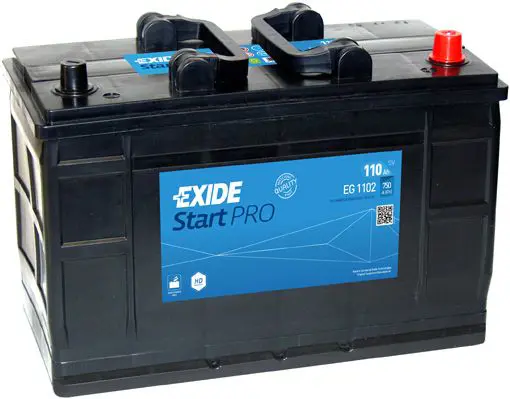 Handler.Part Starter battery EXIDE EG1102 1