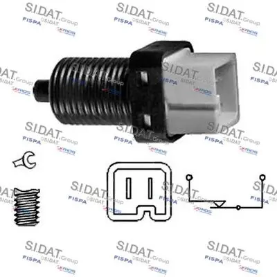 Handler.Part Brake light switch SIDAT 5140030 1