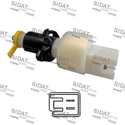 Handler.Part Brake light switch SIDAT 5140033 1