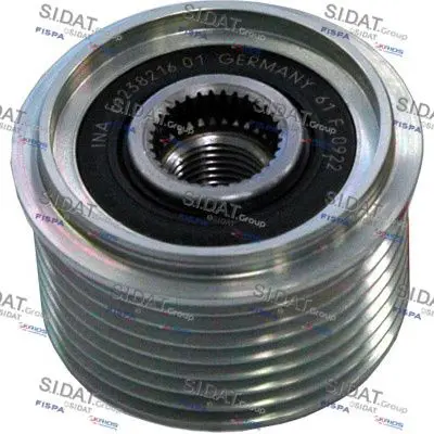 Handler.Part Alternator freewheel clutch SIDAT 455060 1