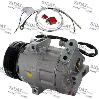 Handler.Part Compressor, air conditioning SIDAT 14076A 1