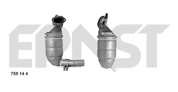 Handler.Part Catalytic converter ERNST 759144 1