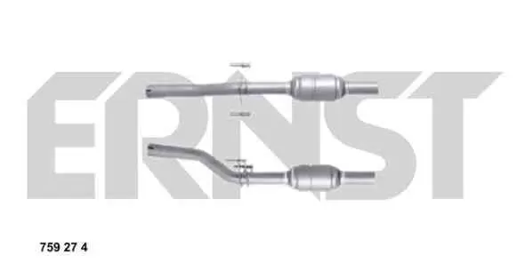 Handler.Part Catalytic converter ERNST 759274 1