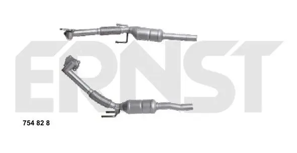 Handler.Part Catalytic converter ERNST 754828 1