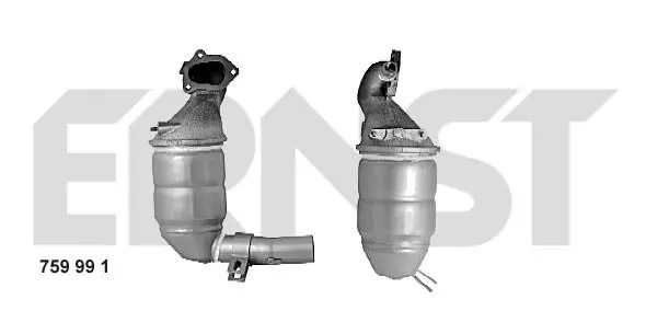 Handler.Part Catalytic converter ERNST 759991 1