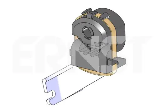 Handler.Part Holder, exhaust system ERNST 494601 1