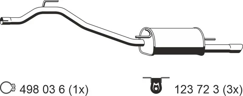 Handler.Part End silencer ERNST 176231 1