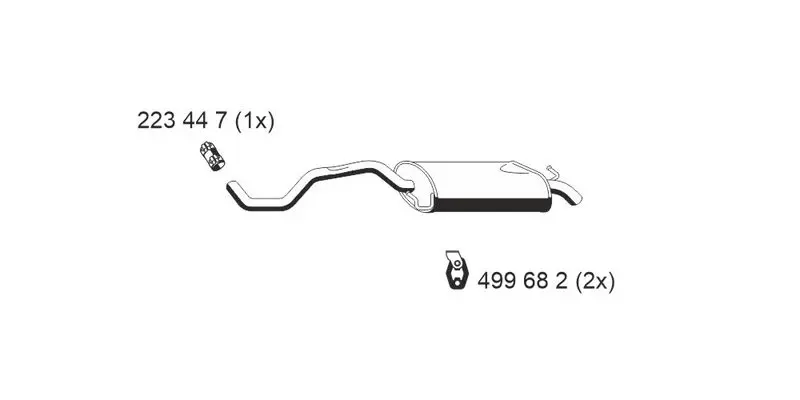 Handler.Part End silencer ERNST 640220 1