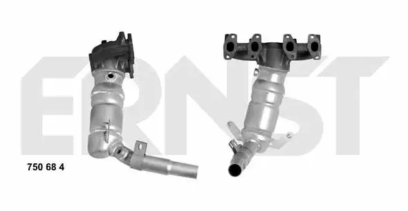 Handler.Part Catalytic converter ERNST 750684 1