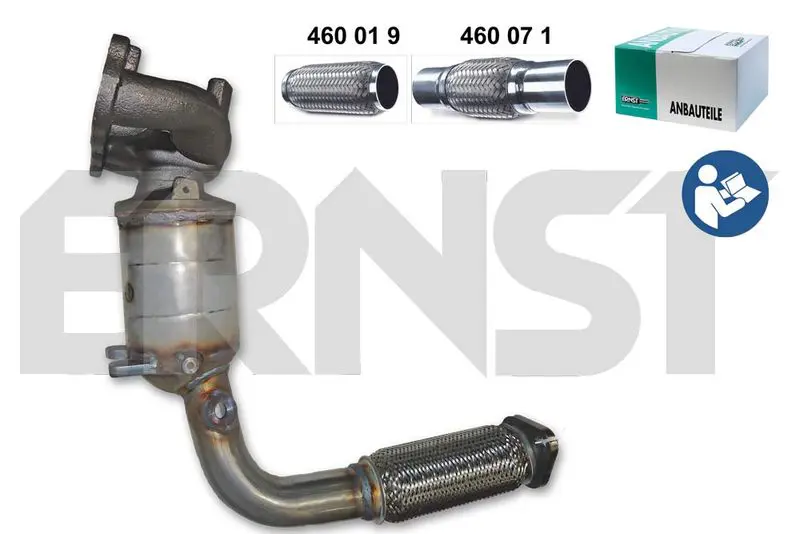 Handler.Part Manifold catalytic converter ERNST 750806 1