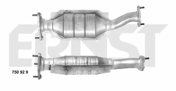 Handler.Part Catalytic converter ERNST 750929 1