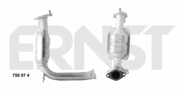 Handler.Part Catalytic converter ERNST 750974 1