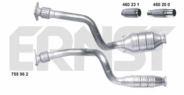 Handler.Part Catalytic converter ERNST 755962 1