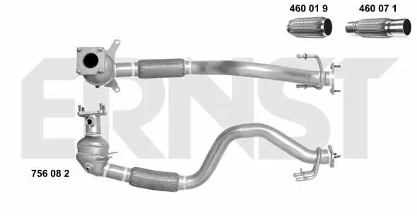 Handler.Part Pre-catalyst ERNST 756082 1