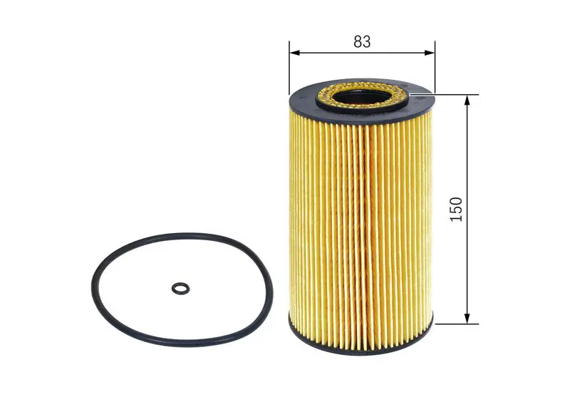 Handler.Part Oil filter Bosch F026407003 5