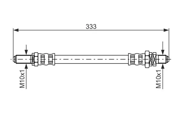 Handler.Part Brake hose Bosch 1987476619 1