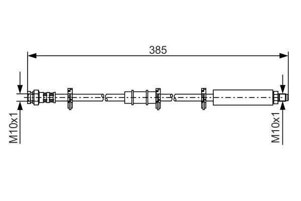 Handler.Part Brake hose Bosch 1987476548 1