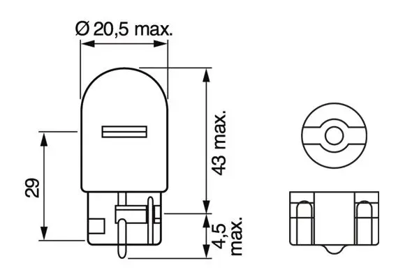 Handler.Part Bulb, tail light Bosch 1987302251 6