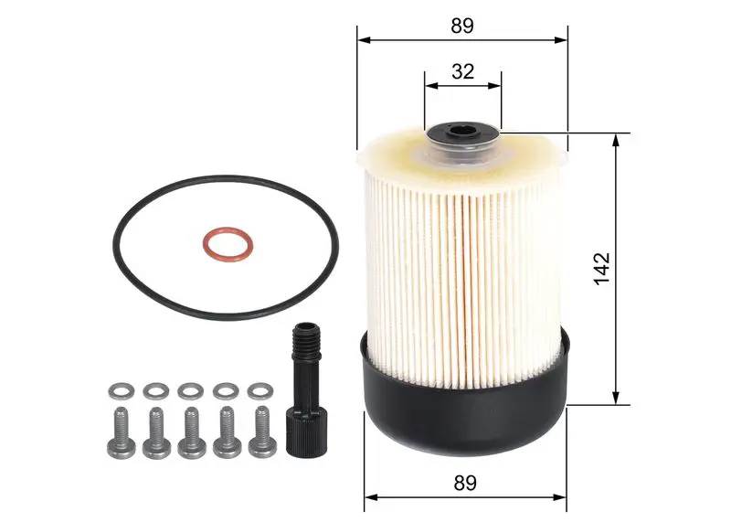 Handler.Part Fuel filter Bosch F026402857 5