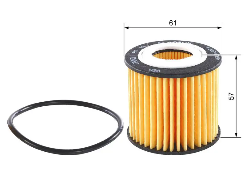 Handler.Part Oil filter Bosch F026407091 5