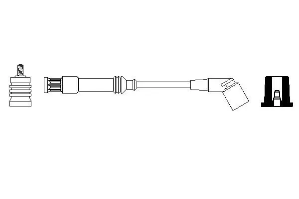 Handler.Part Ignition cable Bosch 0356912984 1