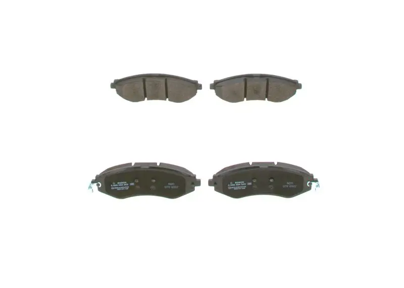 Handler.Part Brake pad set, disc brake Bosch 0986494343 1