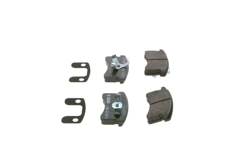 Handler.Part Brake pad set, disc brake Bosch 0986424642 2