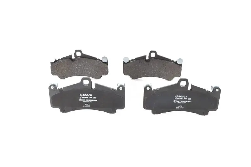 Handler.Part Brake pad set, disc brake Bosch 0986494709 1