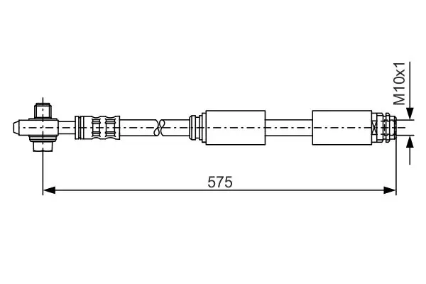 Handler.Part Brake hose Bosch 1987476172 1