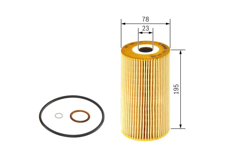 Handler.Part Oil filter Bosch 1457429646 5