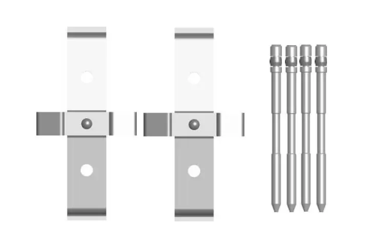 Handler.Part Accessory kit, disc brake pads Bosch 1987474440 1