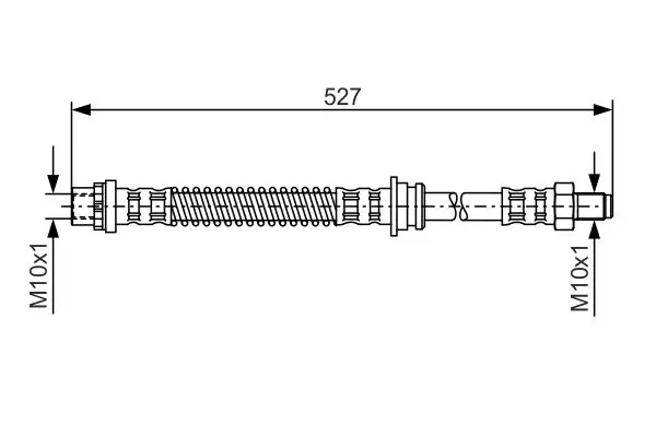 Handler.Part Brake hose Bosch 1987476924 5