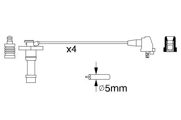 Handler.Part Ignition cable kit Bosch 0986356928 5