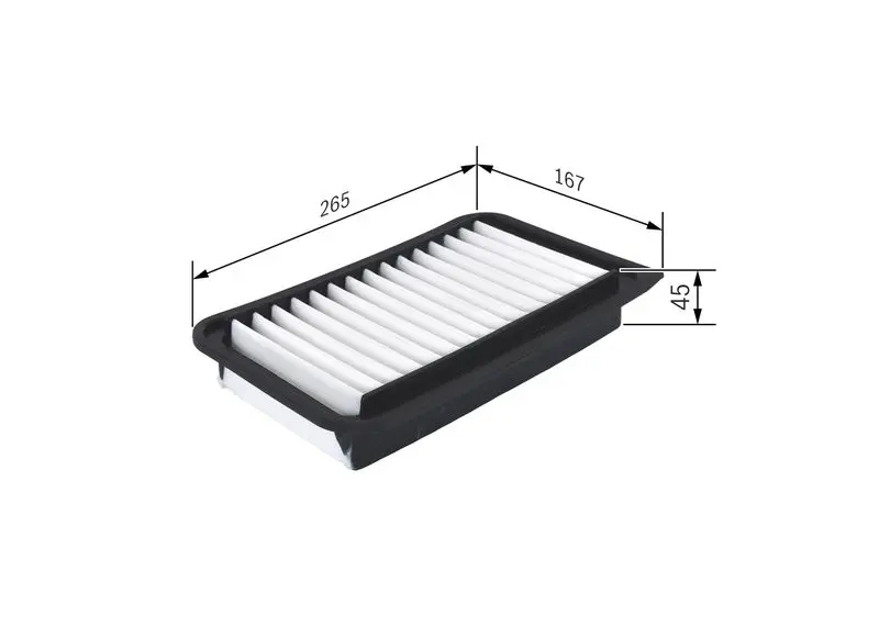 Handler.Part Air filter Bosch F026400420 5